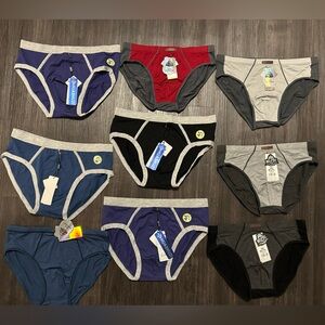 Men's Boxer Briefs - Blue, Black, Gray Collection